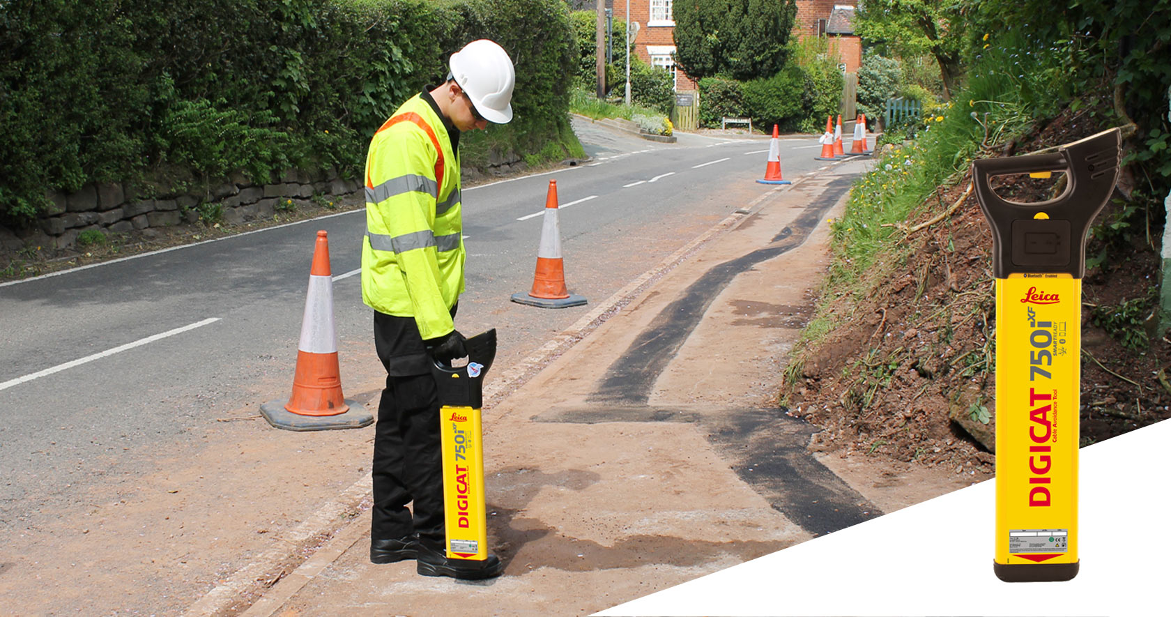 Localisateurs de réseaux Leica Digicat 750i xf SMARTREADY